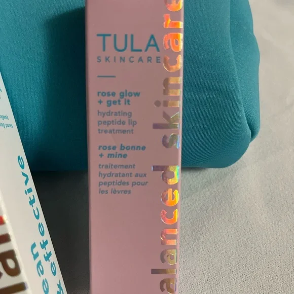 Tula skincare bundle glow boost bronzing drops peptide lip combo brand new - Picture 4 of 7